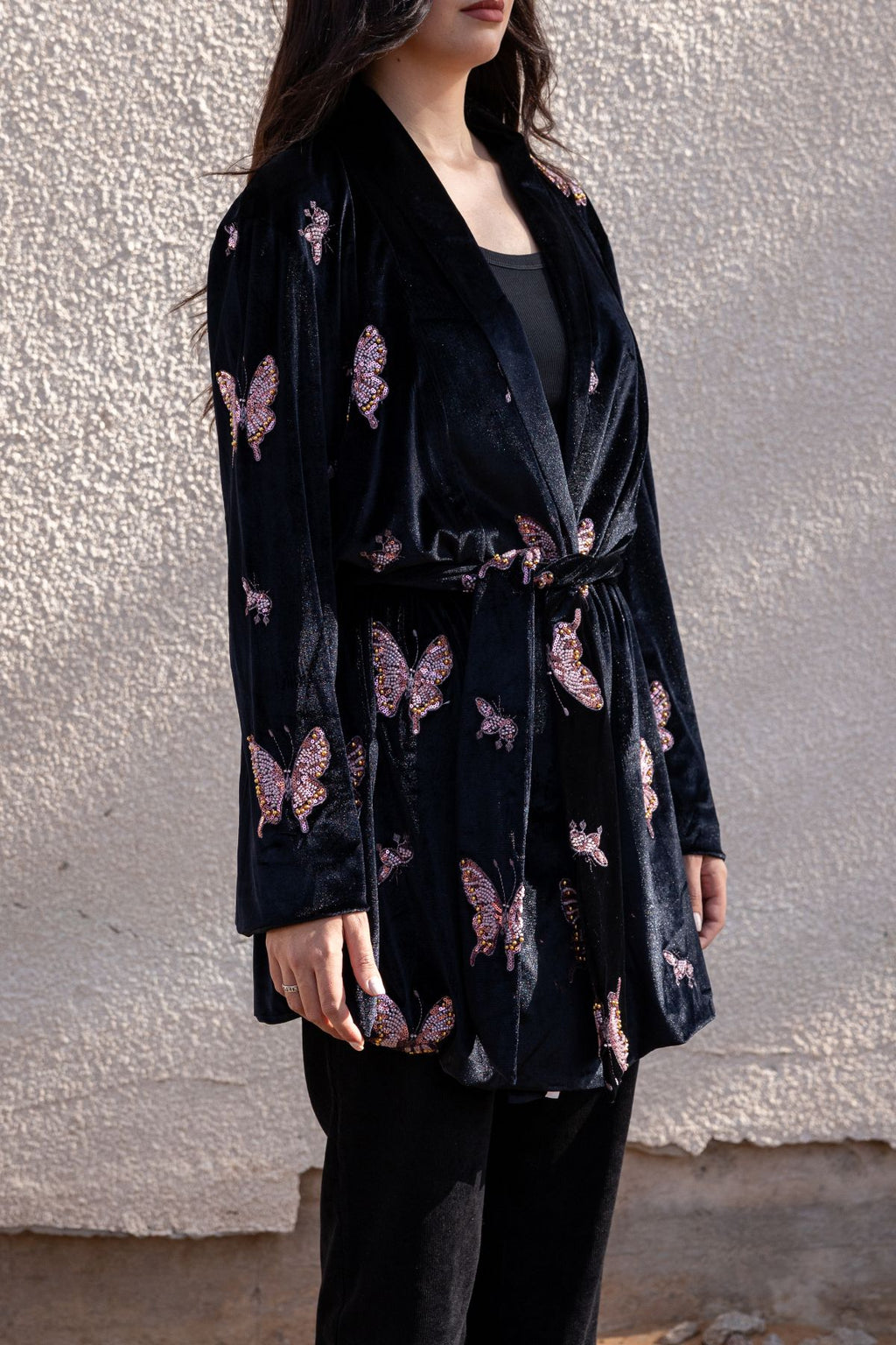 Nourah Kimono - Black
