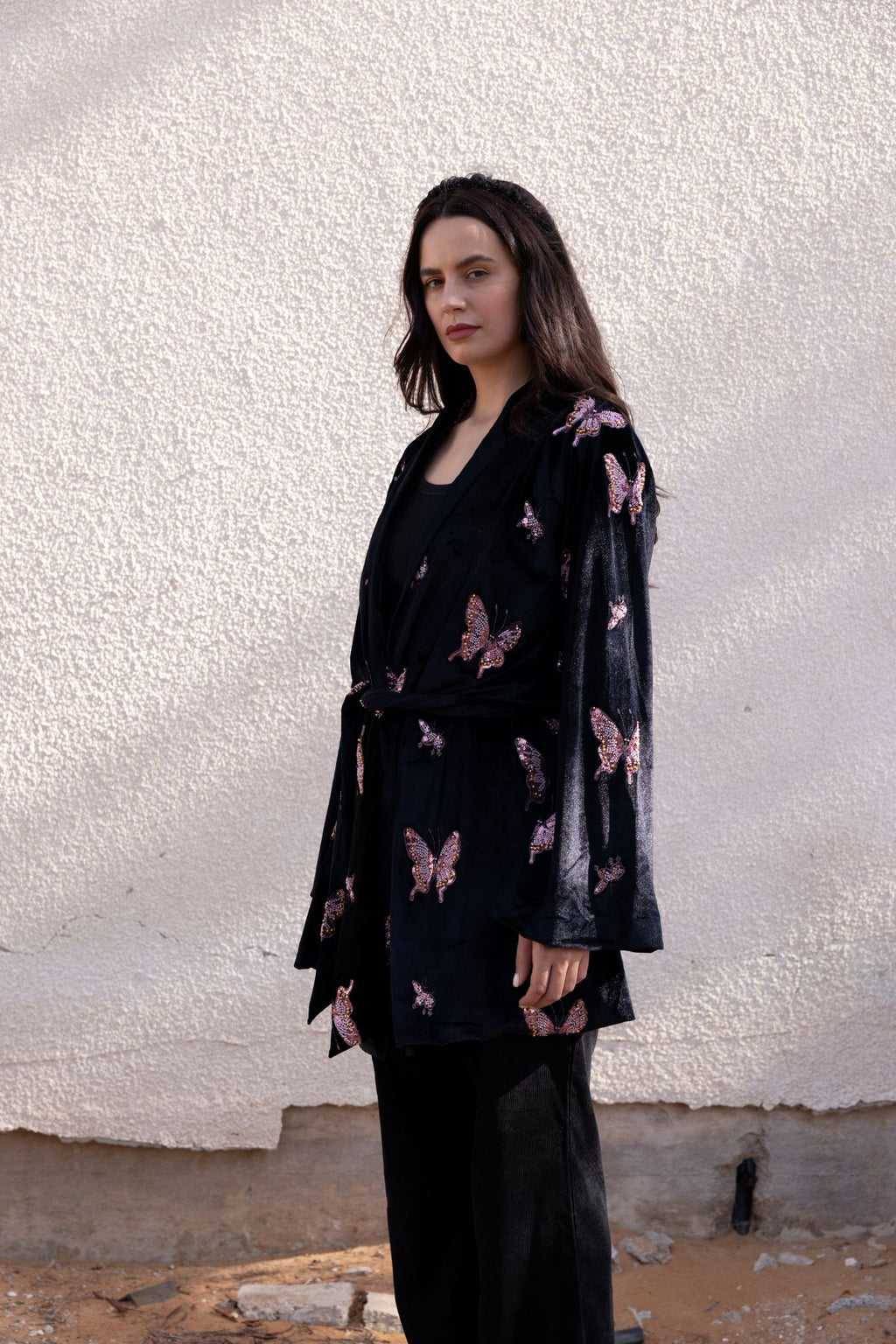 Nourah Kimono - Black