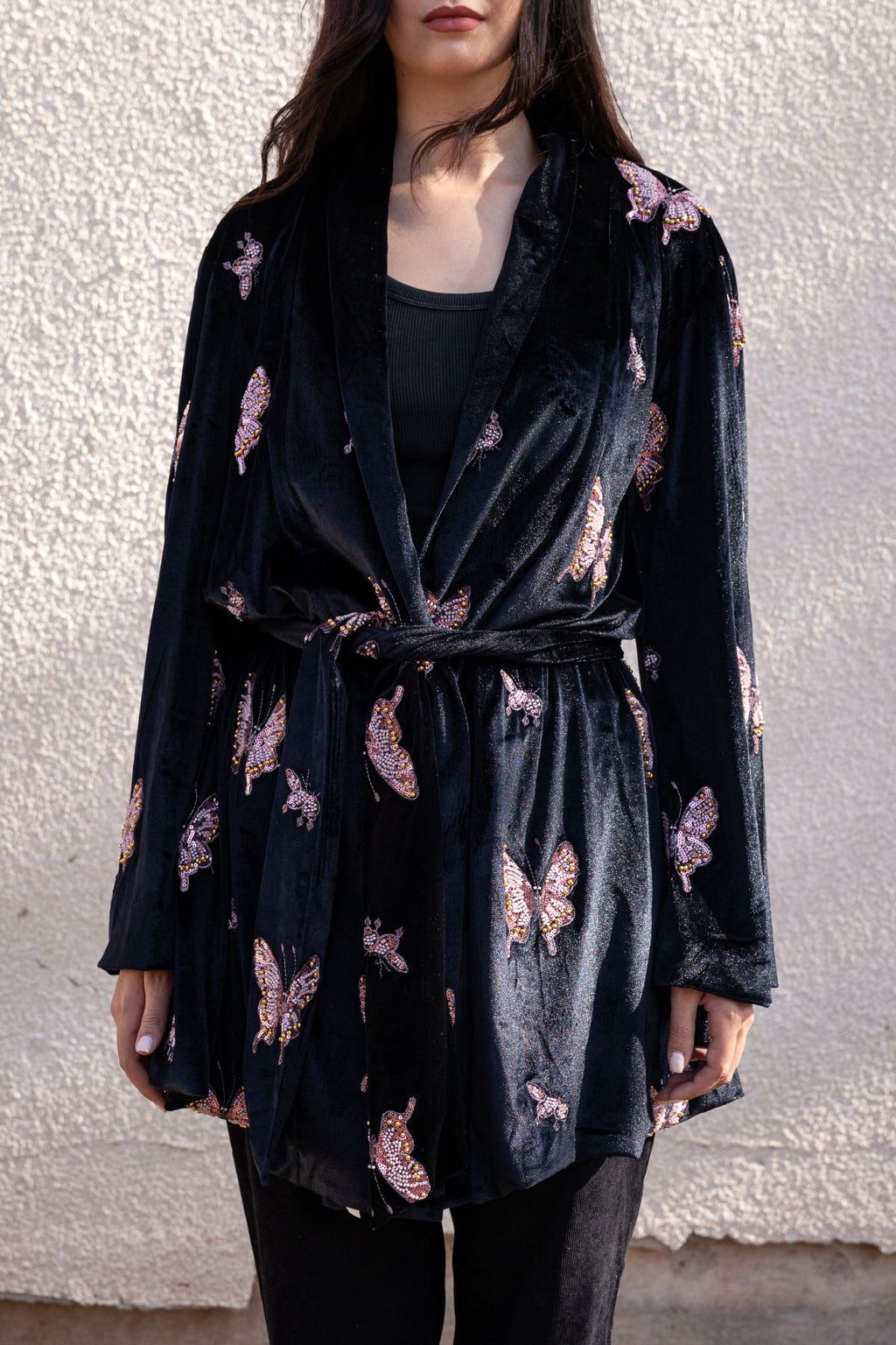 Nourah Kimono - Black