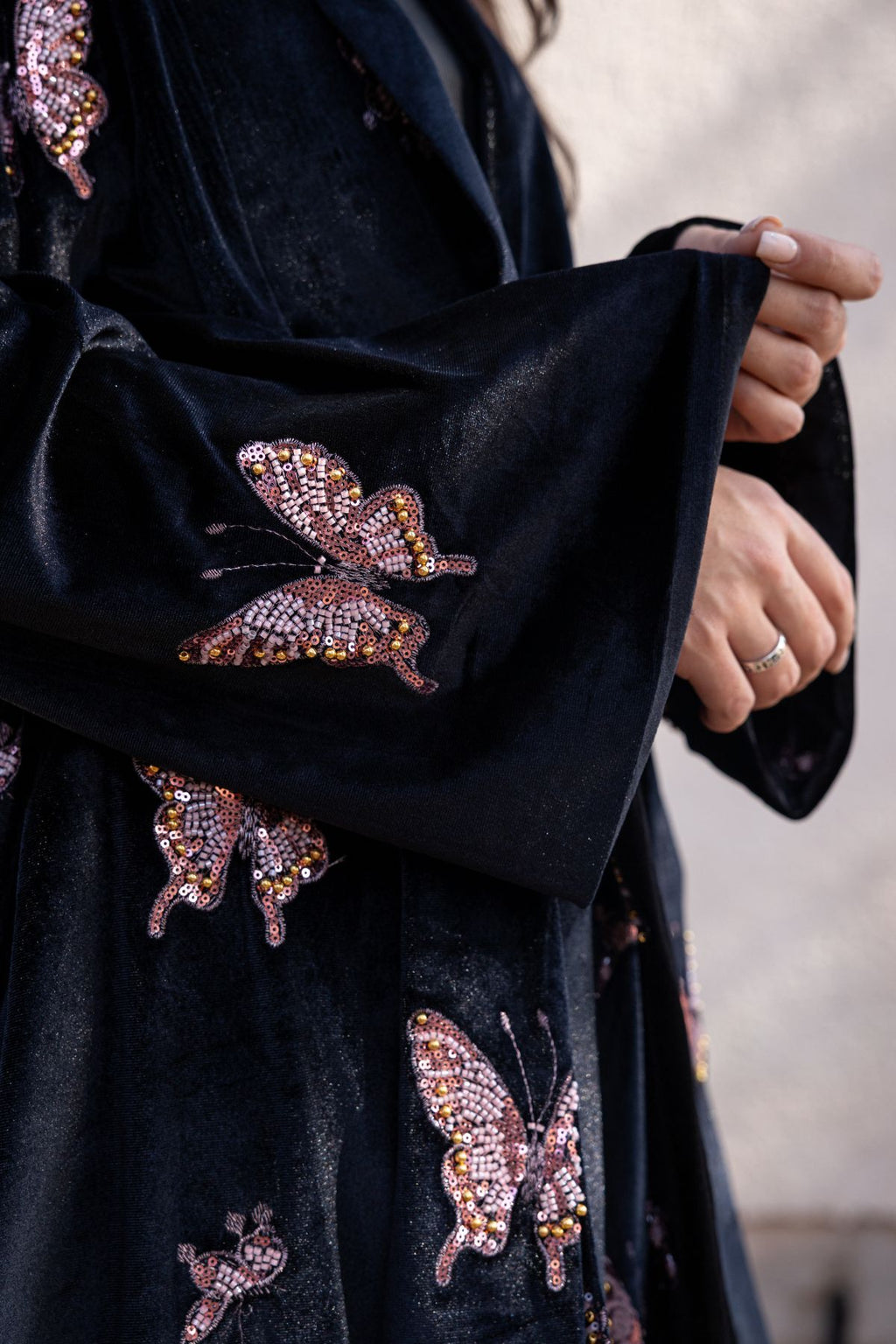 Nourah Kimono - Black