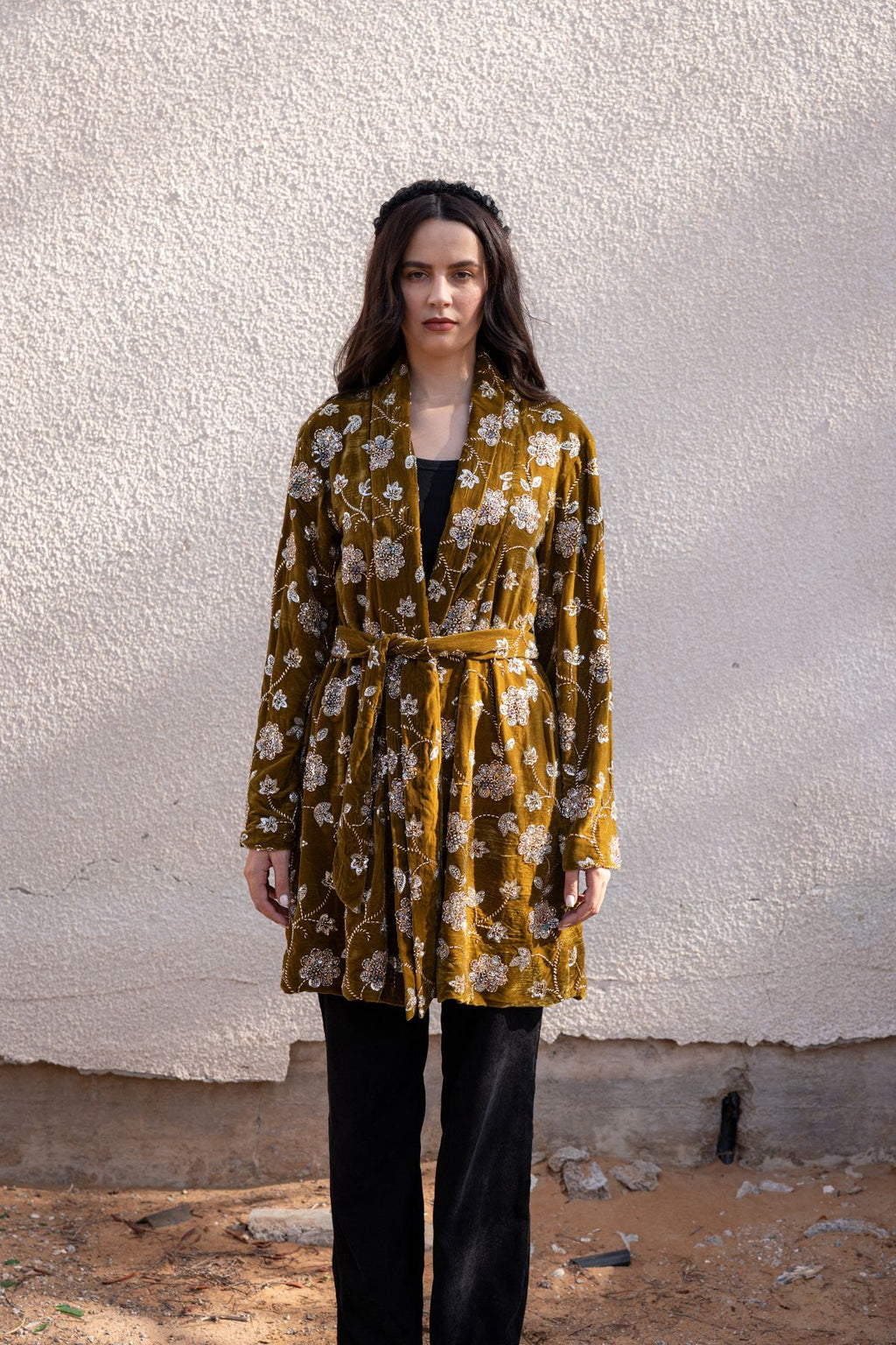 Nourah Kimono - Mustard