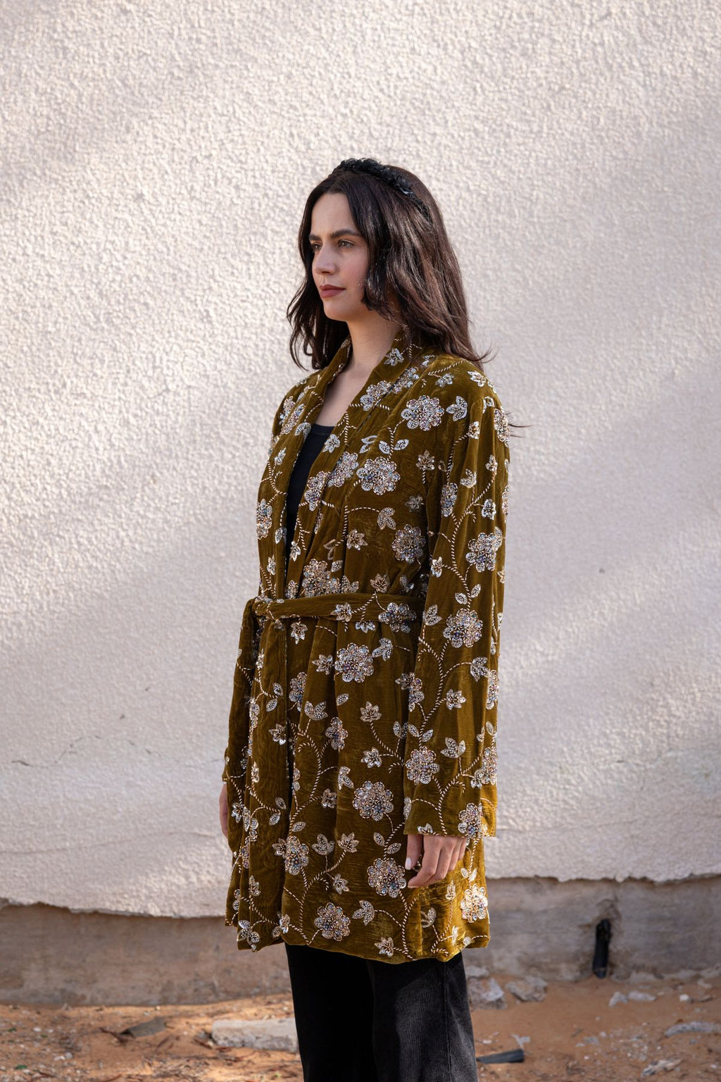 Nourah Kimono - Mustard