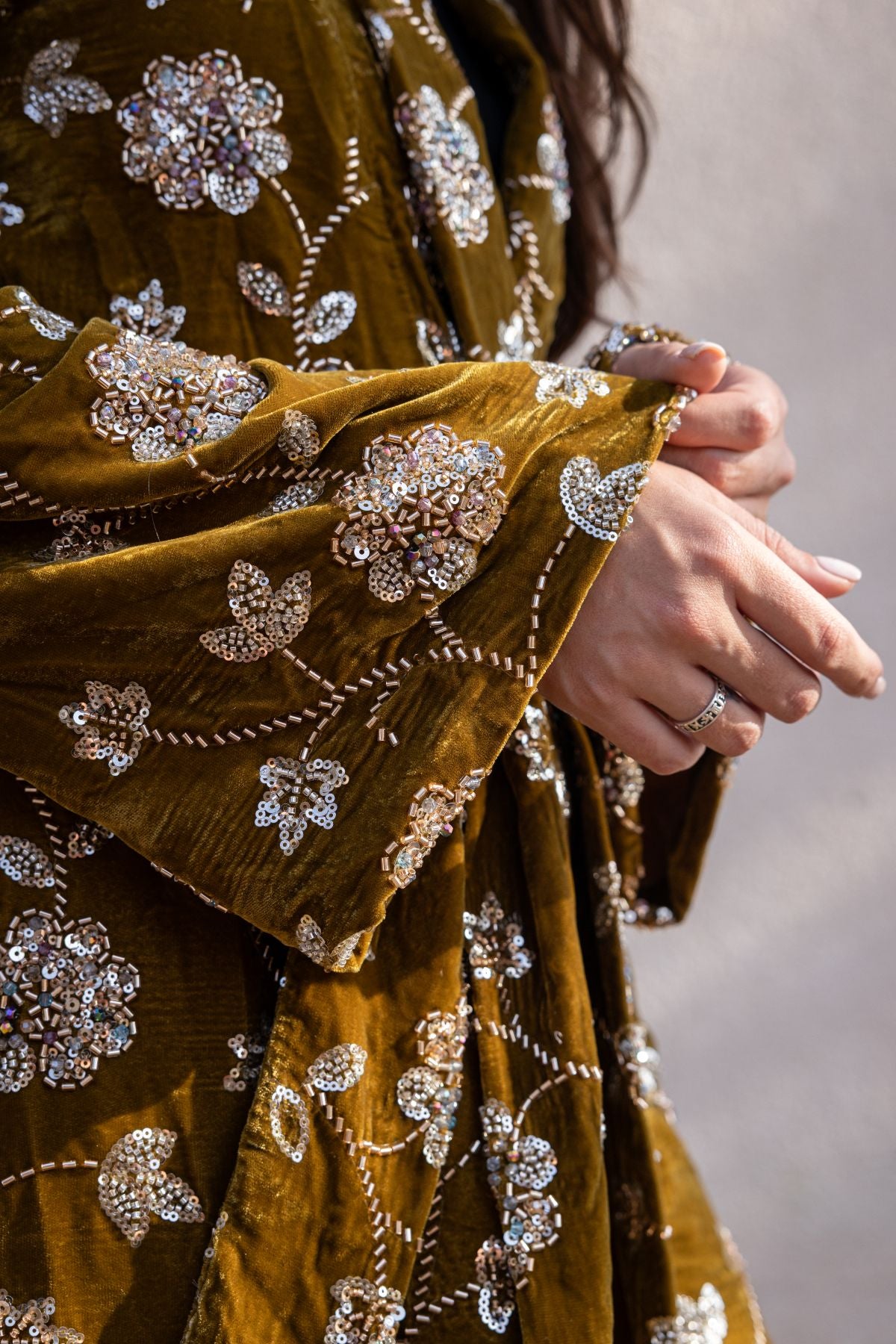 Nourah Kimono - Mustard