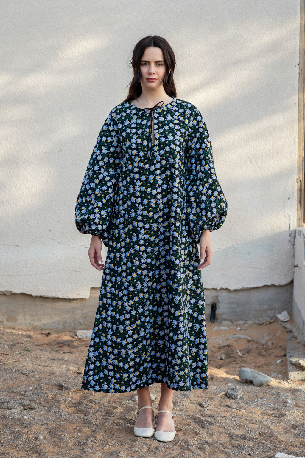 Jasmine Kaftan - Black Floral
