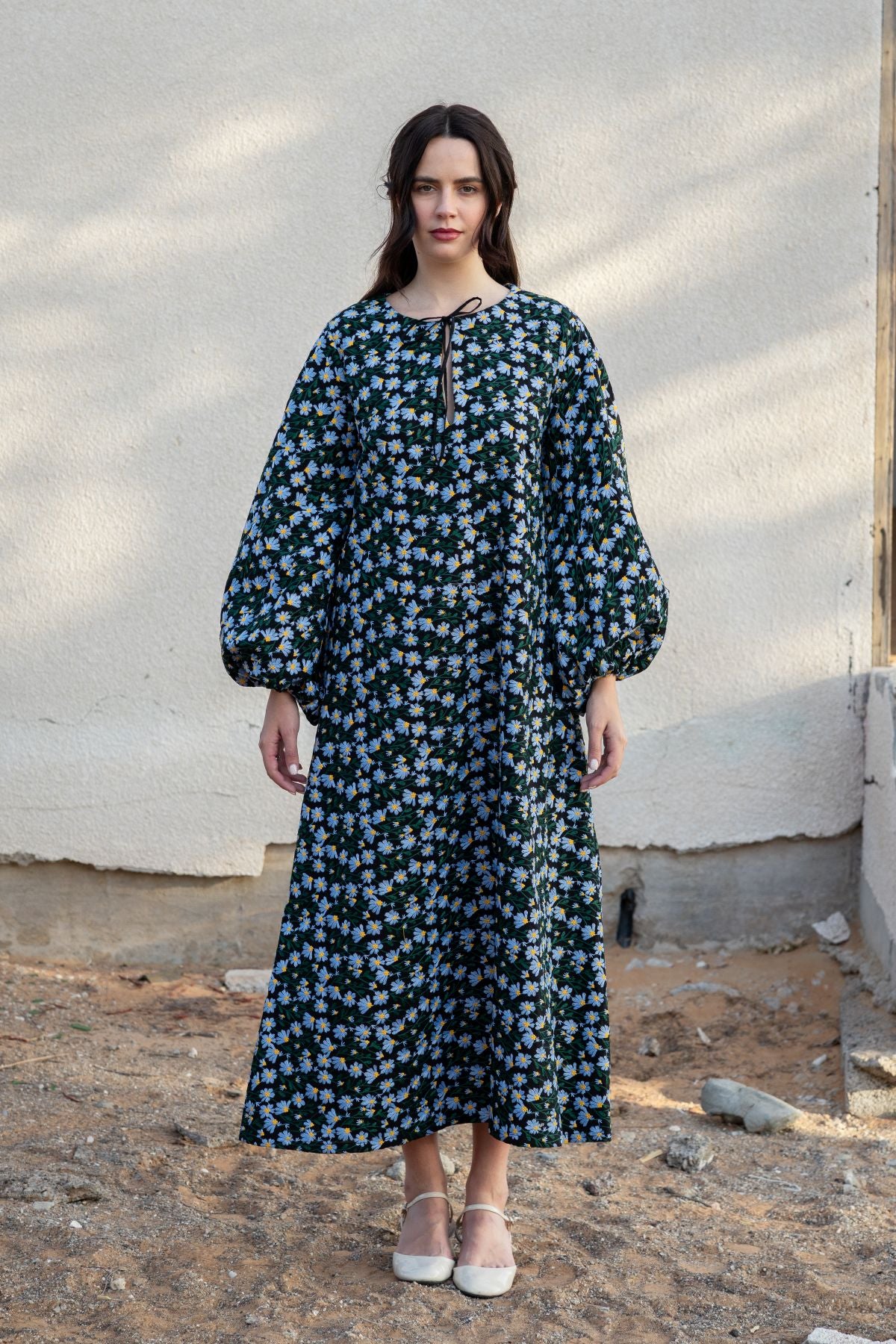 Jasmine Kaftan - Black Floral