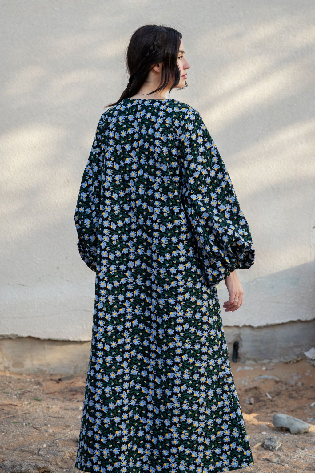 Jasmine Kaftan - Black Floral