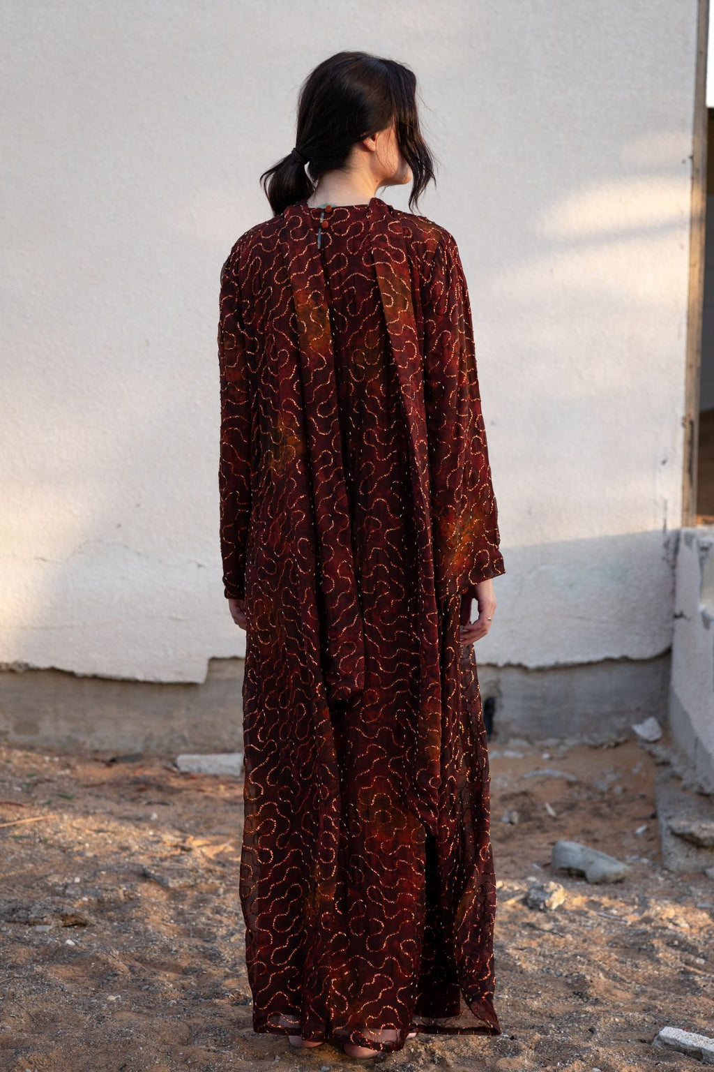 Layali Kaftan - Brown
