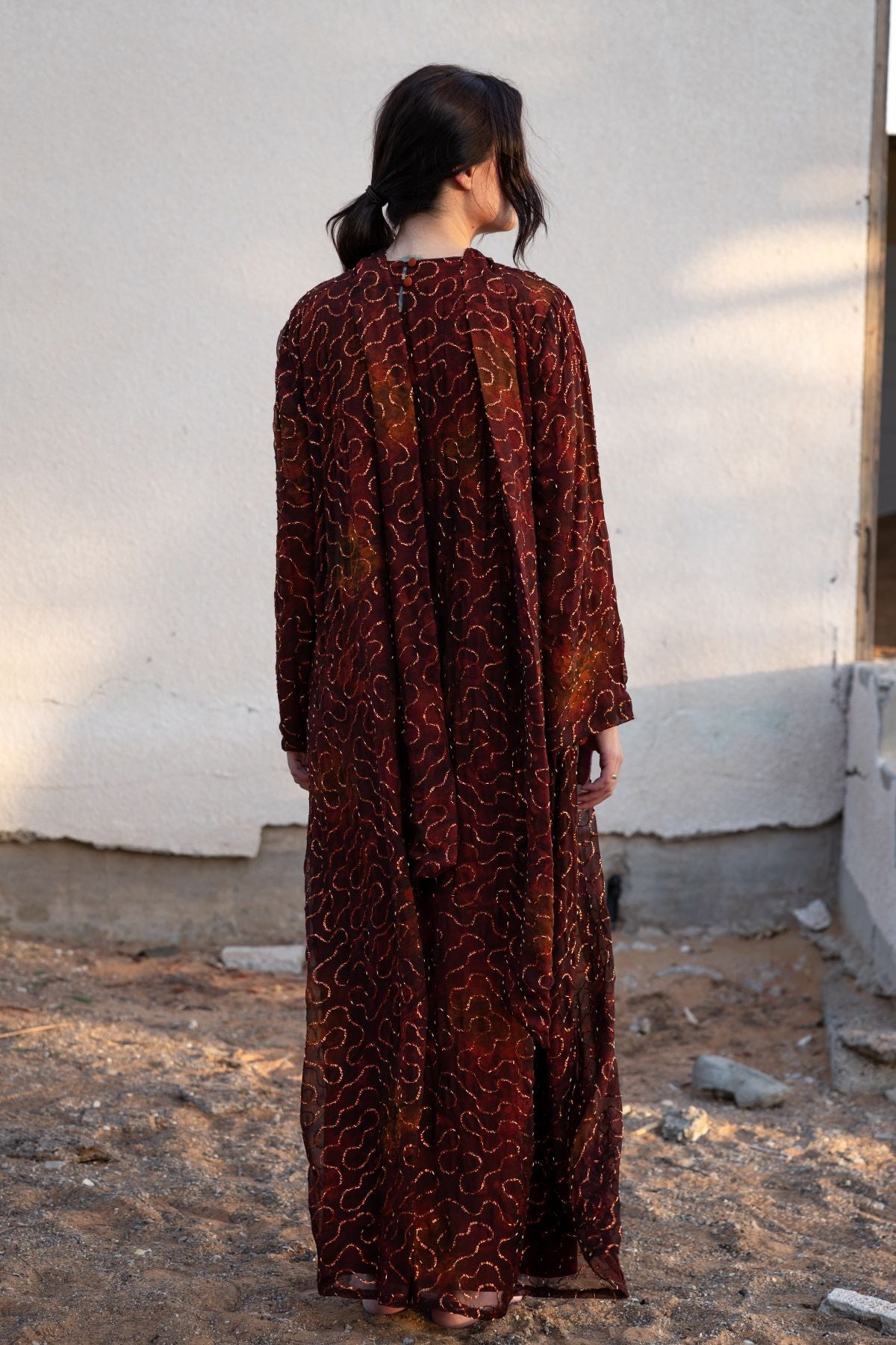 Layali Kaftan - Brown