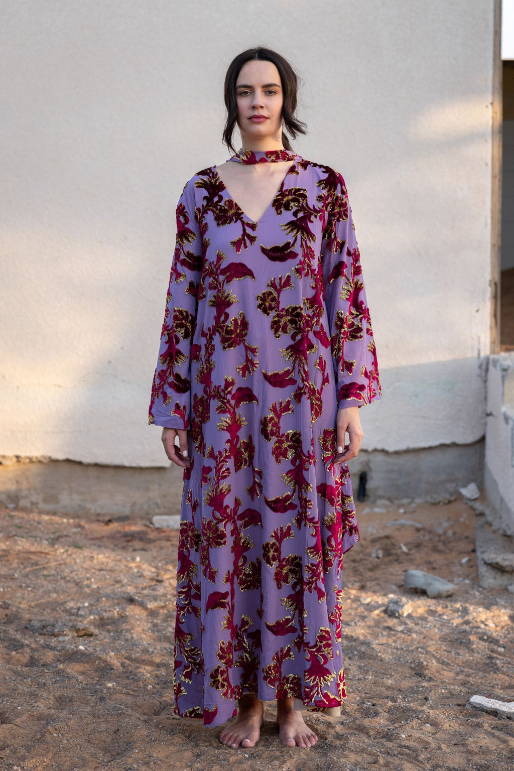 Layali Kaftan - Purple