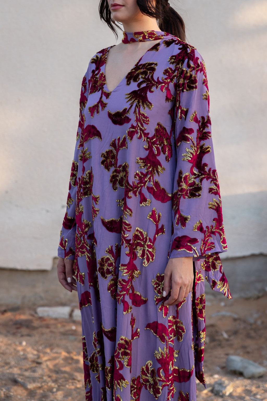 Layali Kaftan - Purple