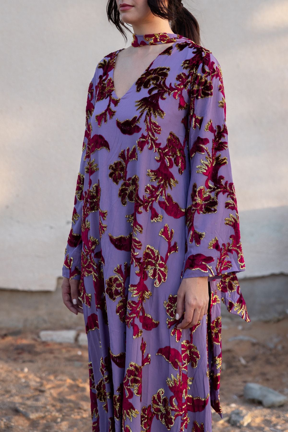 Layali Kaftan - Purple