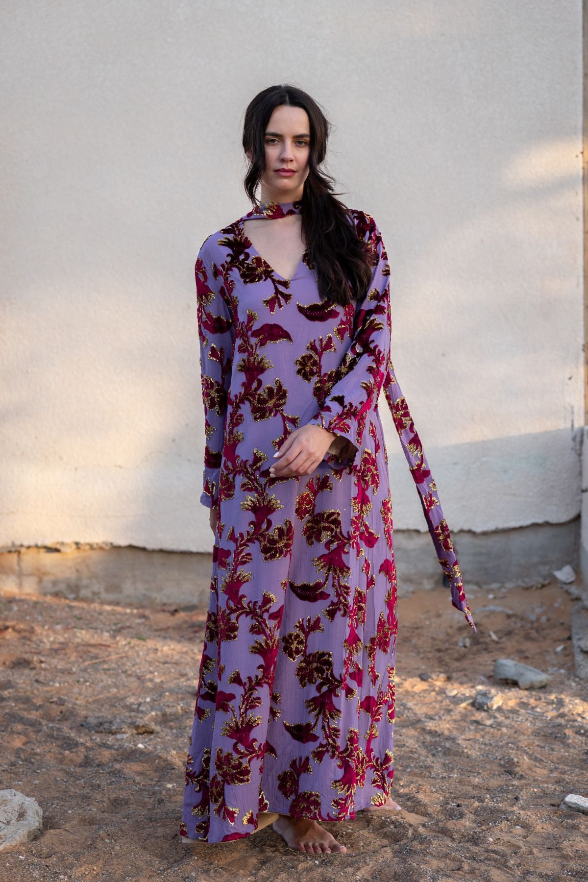 Layali Kaftan - Purple