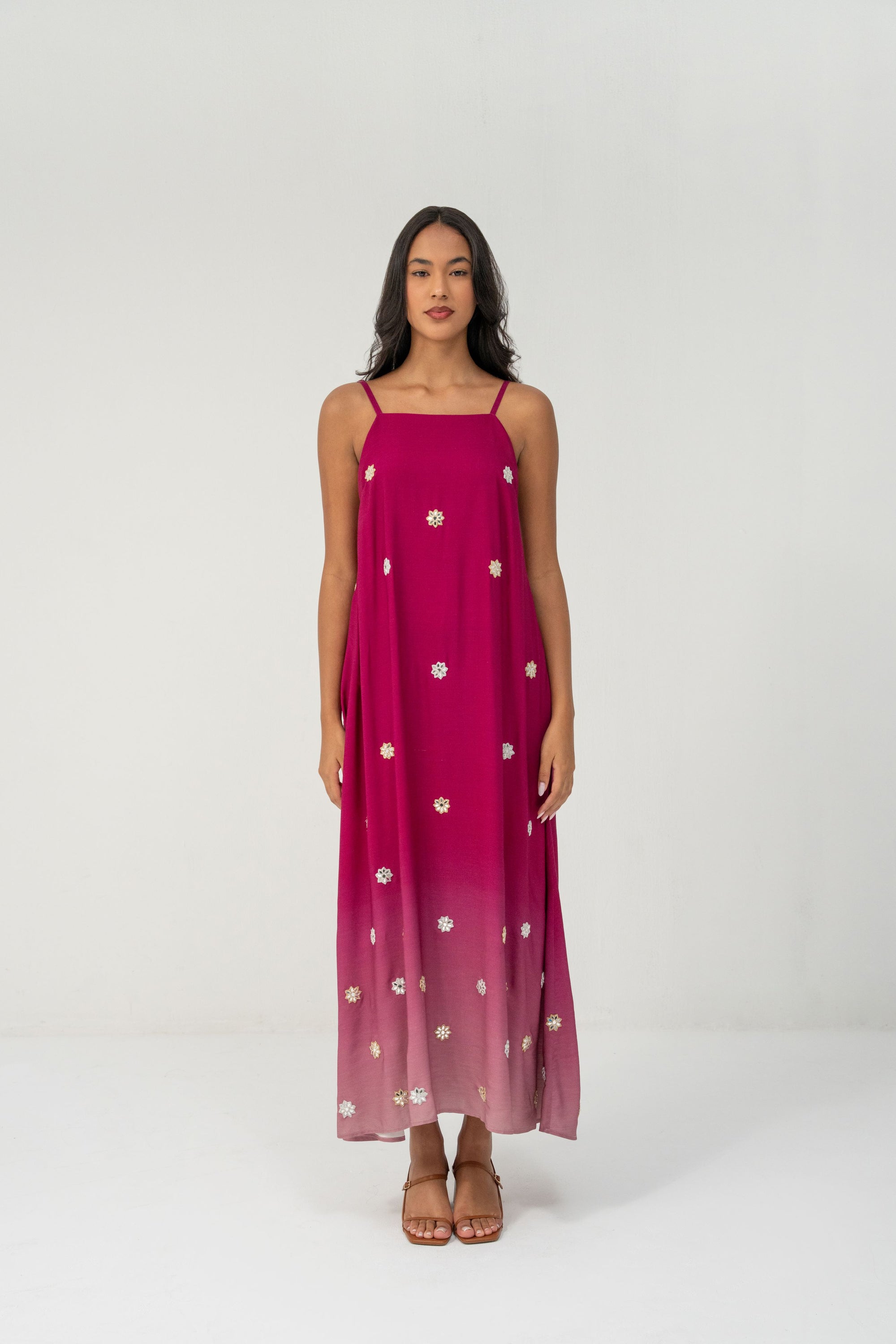 Gigi Maxi Dress - Pink Ombre