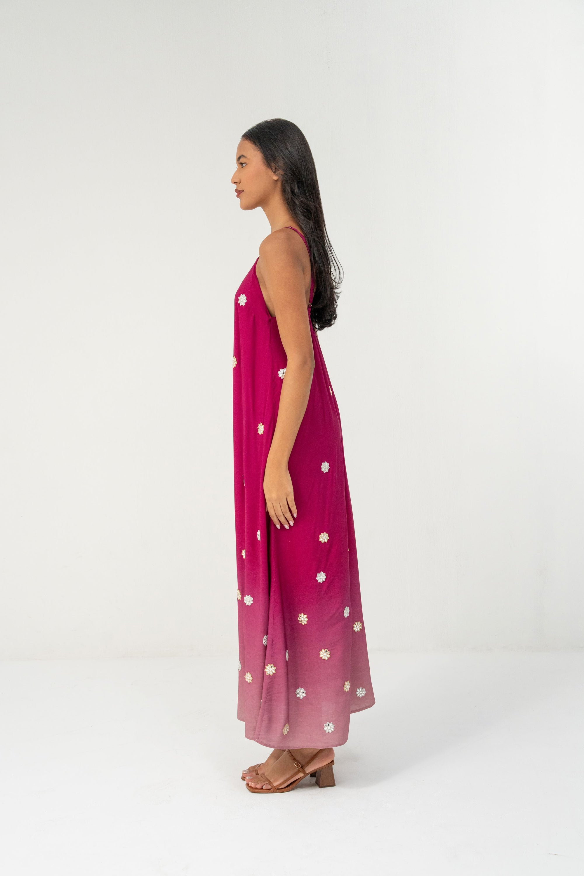 Gigi Maxi Dress - Pink Ombre