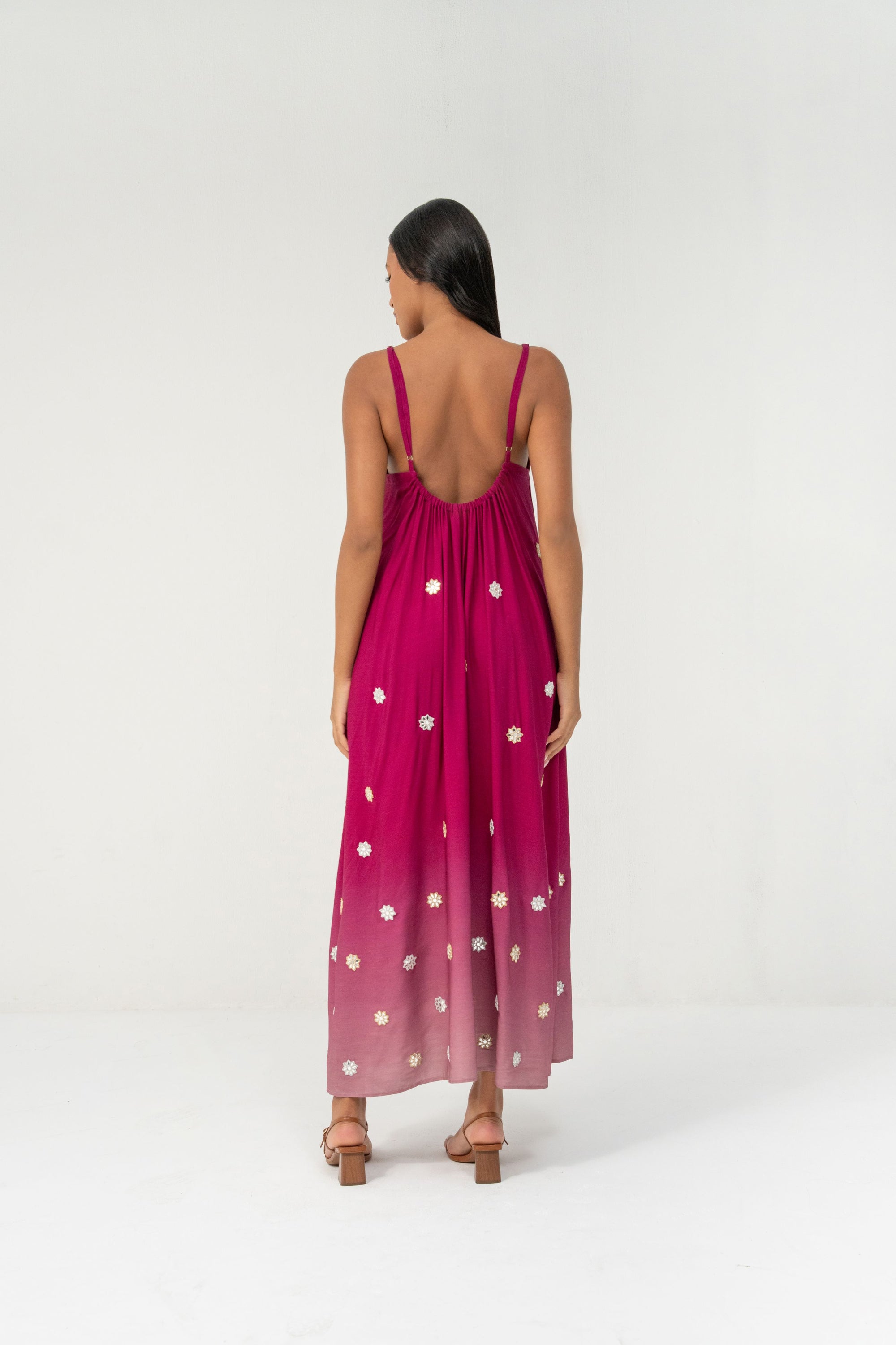 Gigi Maxi Dress - Pink Ombre