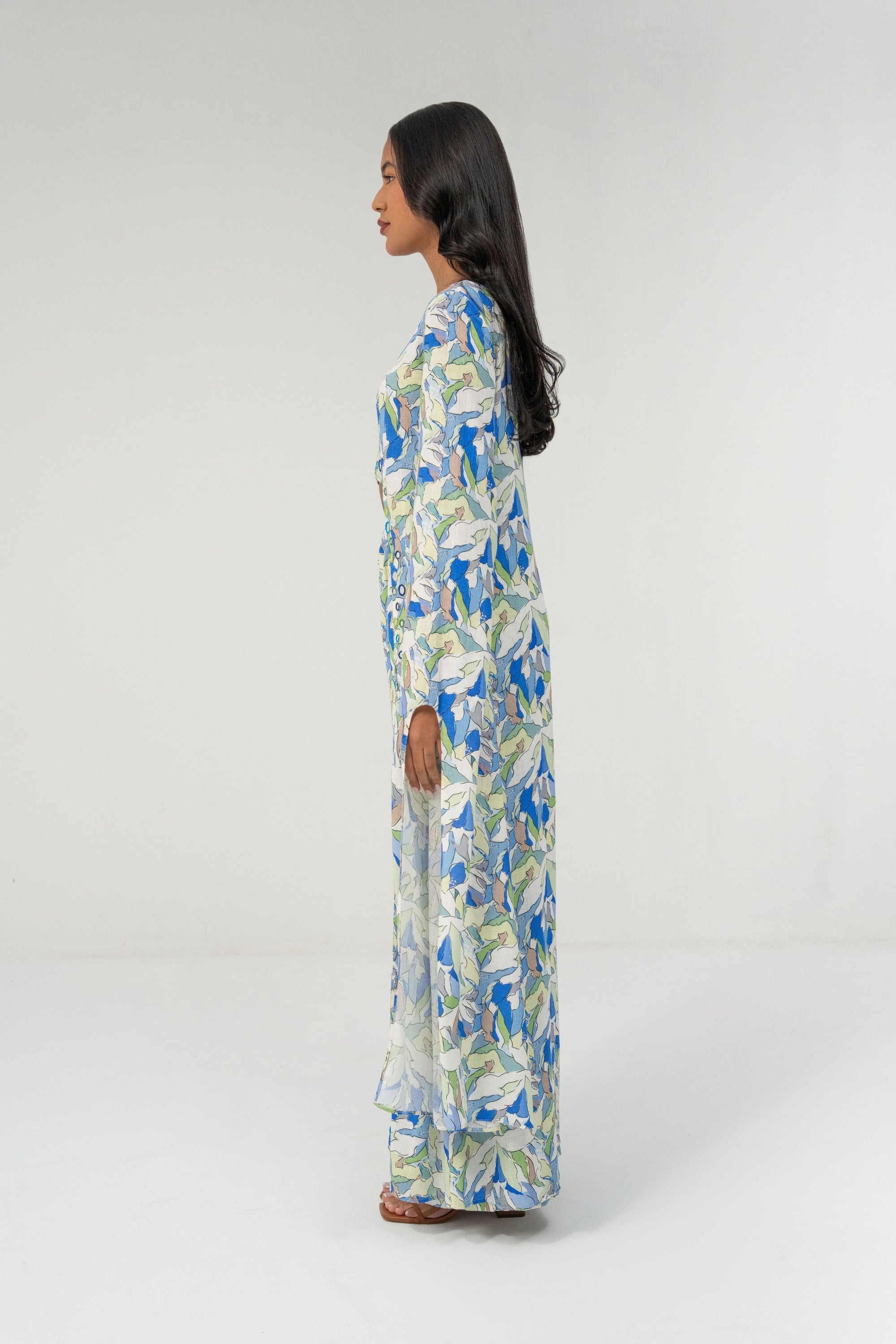Kami Set - Blue Pattern