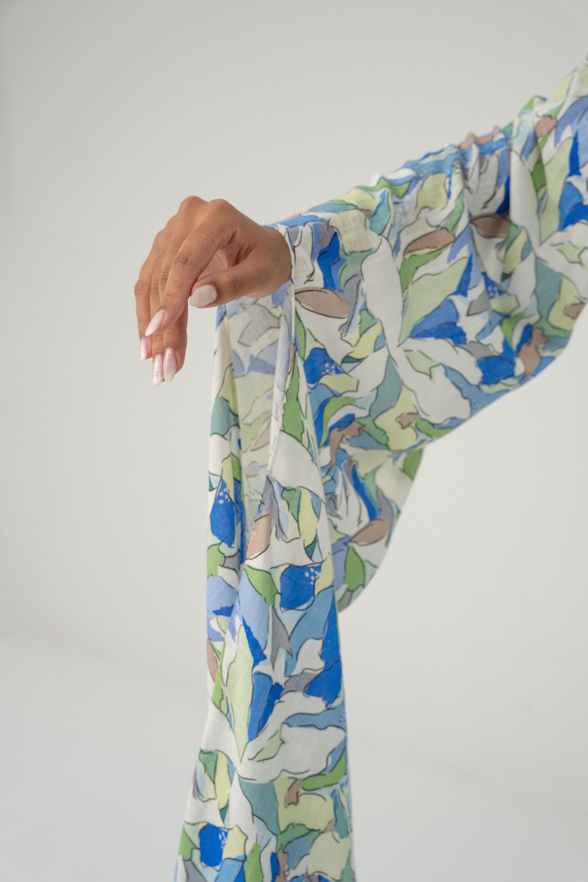 Kami Set - Blue Pattern