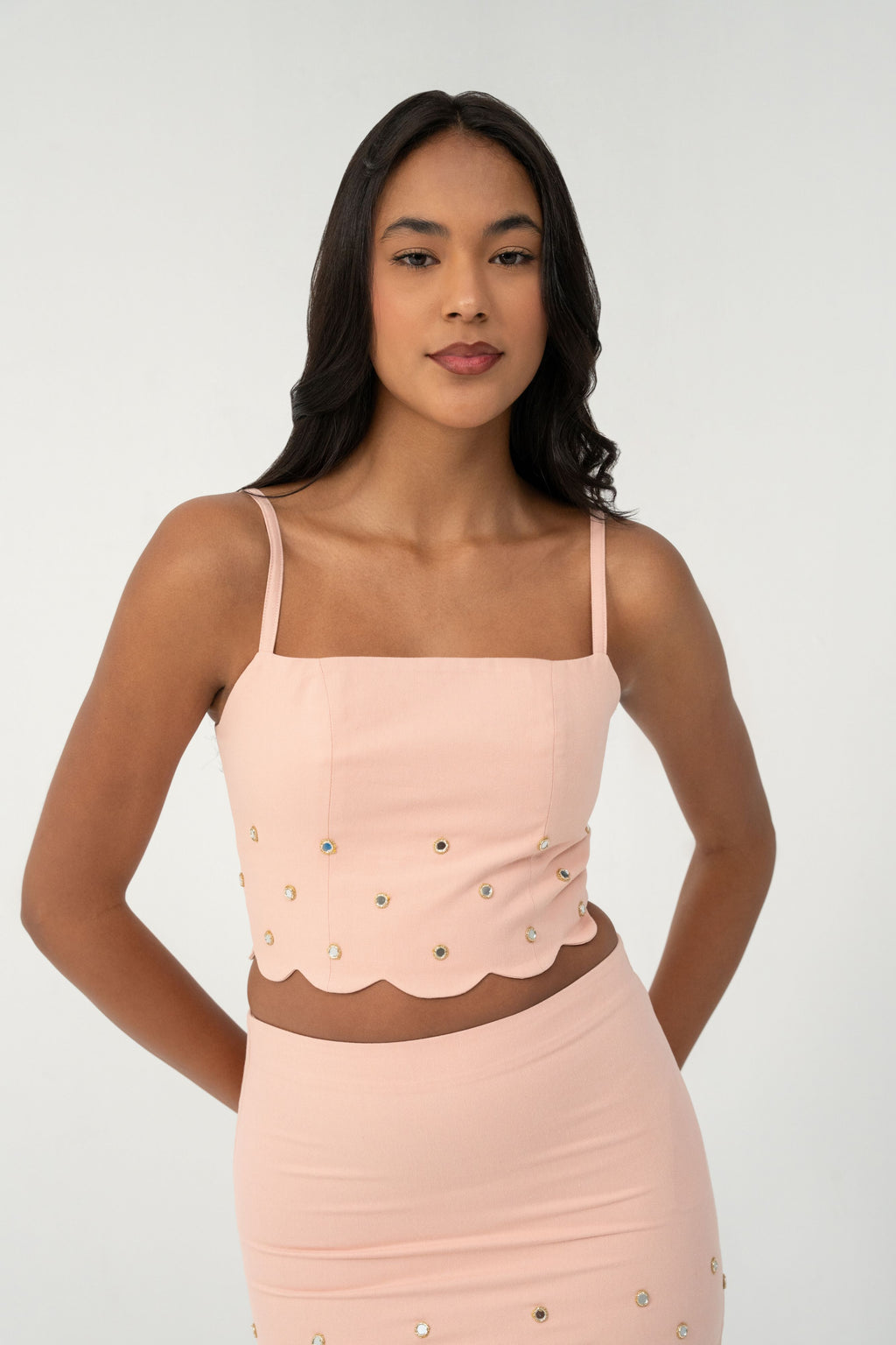 Row Set - Pink Denim