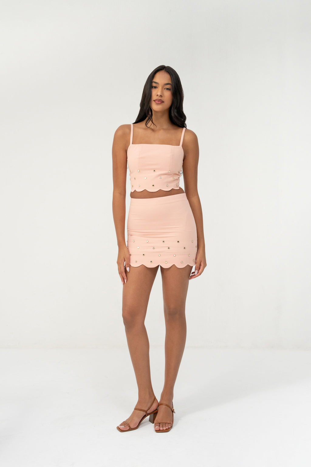 Row Set - Pink Denim